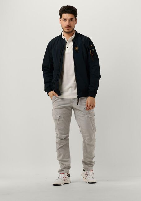 Lichtgrijze PME LEGEND Cargobroeken NORDDROP CARGO STRETCH TWILL - large