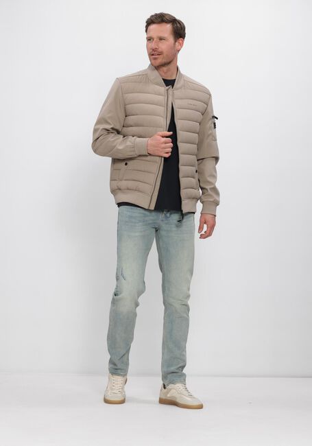 PURE PATH Jack SOFTSHELL PADDED JACKET en beige - large