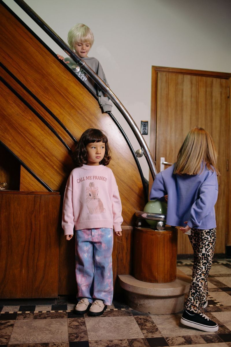 CALL ME FRANKIE Wide jeans TD PANTS BUBBLEGUM en multicolore - large