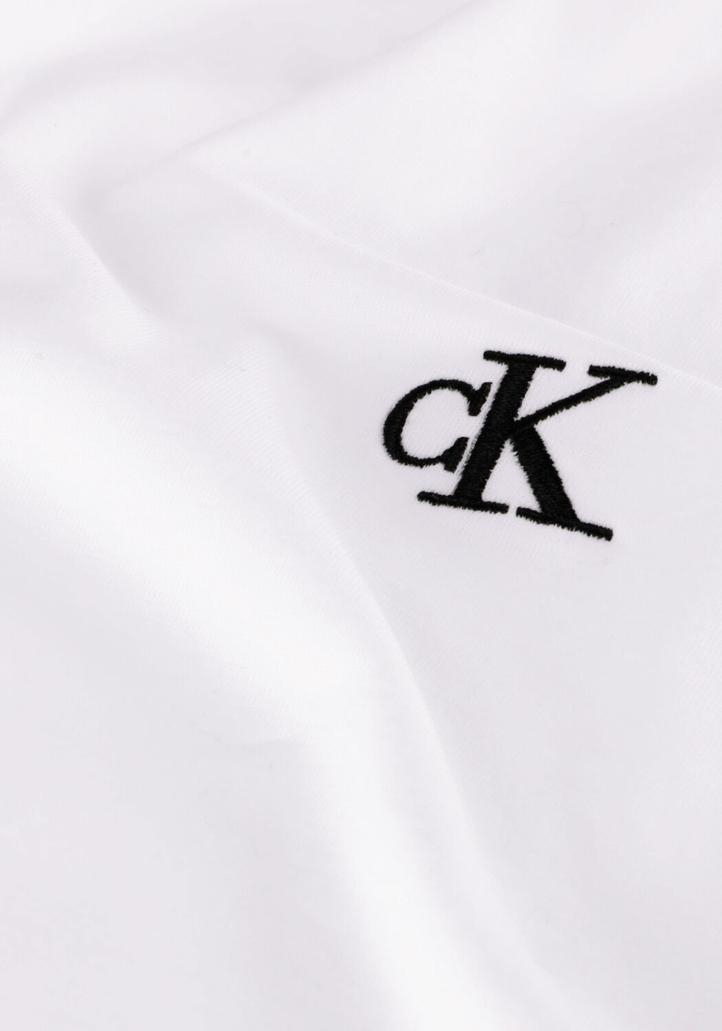 CALVIN KLEIN T-shirt CK ESSENTIAL SLIM TE en blanc - large