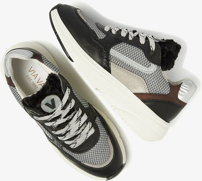 VIA VAI Baskets basses VIC CELIA en noir - large