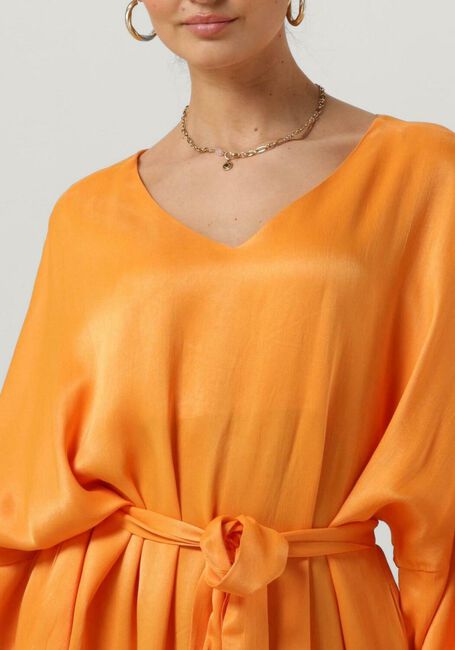 Oranje NOTRE-V Midi jurk NV-BELLE MIDI DRESS - large