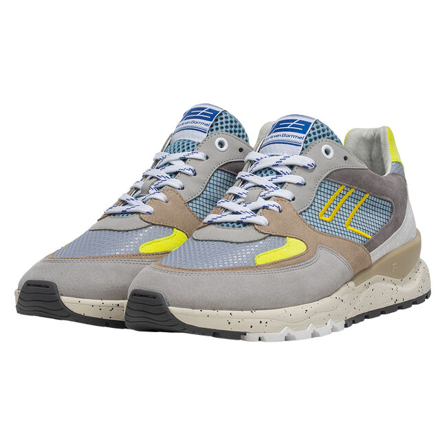 Blauwe FLORIS VAN BOMMEL Sneakers SFM-10243 DE TREENER - large