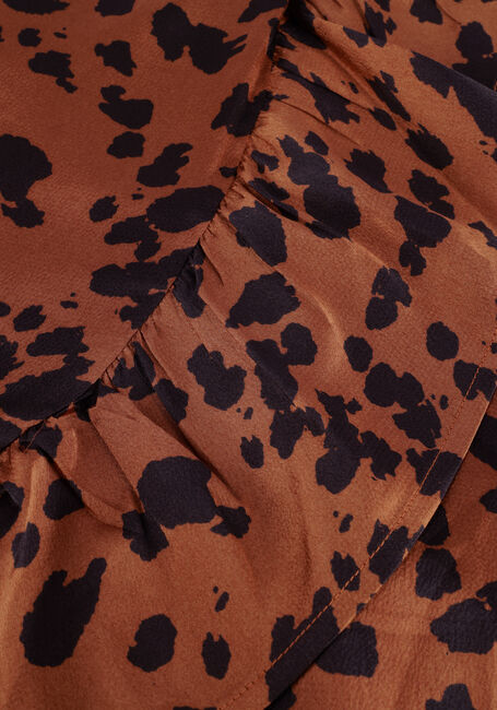 FREEBIRD Robe maxi ROSY MIDI LS DRESS en marron - large