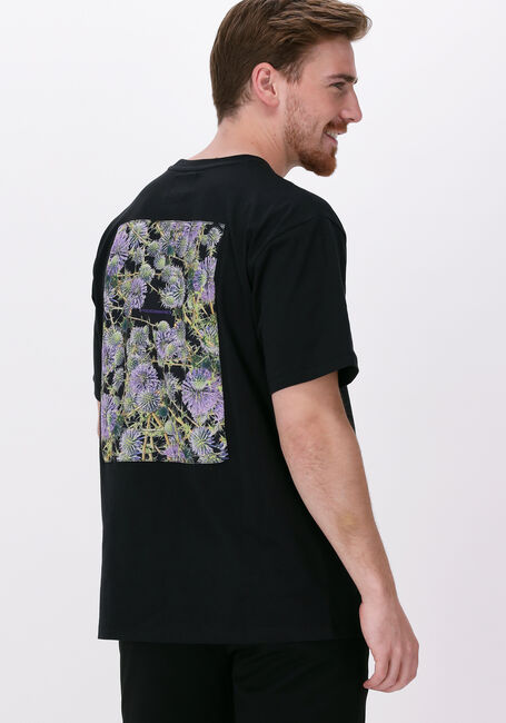 WOODBIRD T-shirt STAIN BACK TEE en noir - large