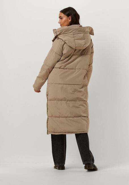Zand NOTRE-V Gewatteerde jas PUFFER COAT LONG - large