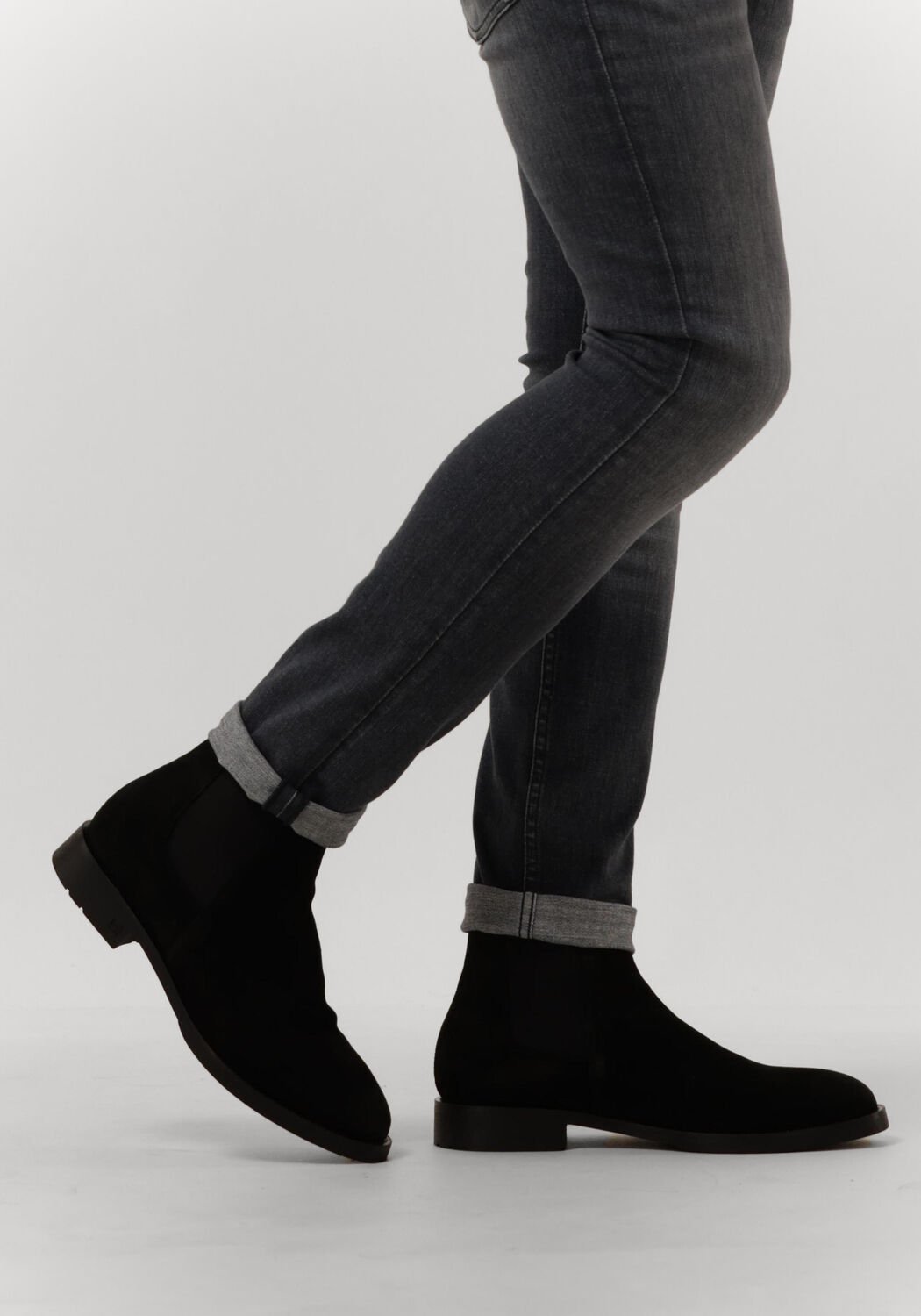 zwarte scotch soda chelsea boots picaro