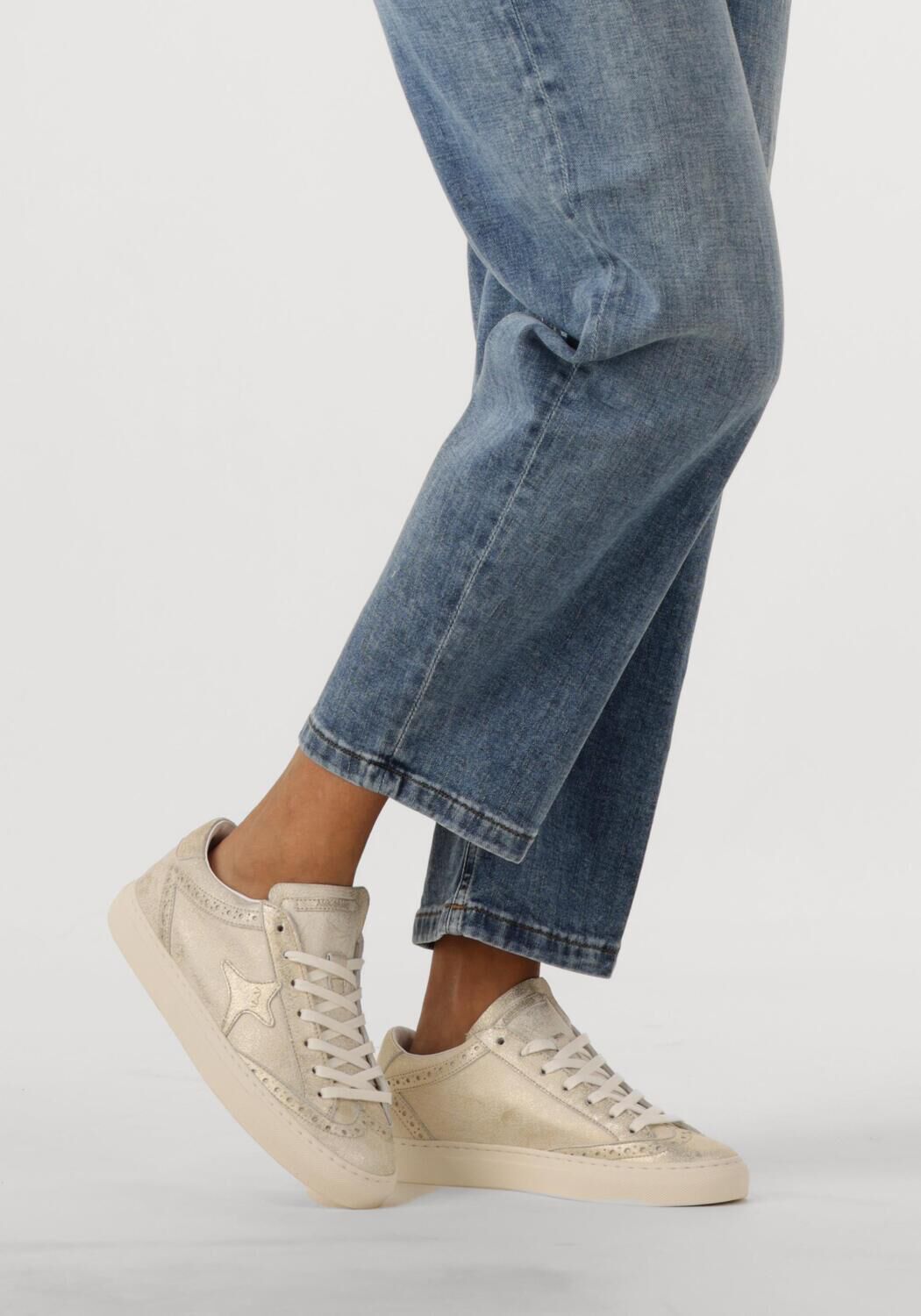 AMA BRAND DELUXE Baskets basses OXF en or - large