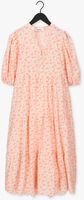 Oranje CO'COUTURE Maxi jurk NEO FLOWER FLOOR DRESS