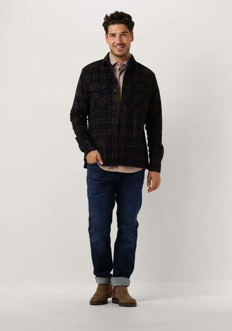 Donkerblauwe GENTILUOMO Overshirt S8260-982 - large