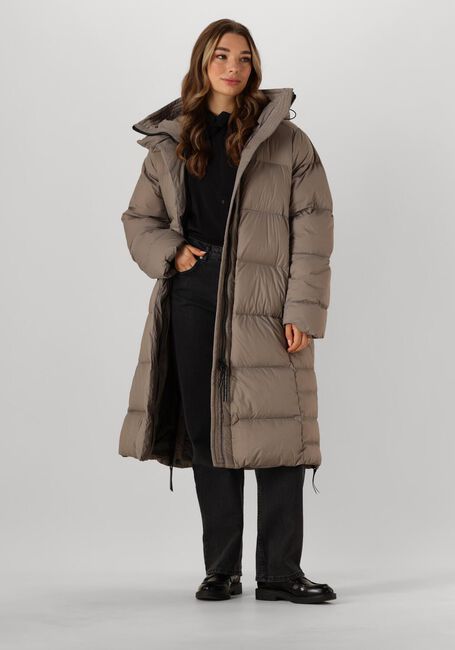 KRAKATAU Veste matelassé QW503 en taupe - large