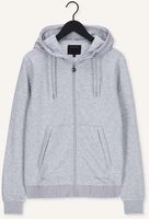 CRUYFF Gilet AIMAR ZIP THU - 280 GSM BRUSHBACK WOVEN OVERLAYERS Gris clair CRUYFF Gilet AIMAR ZIP THU - 280 GSM BRUSHBACK WOVEN OVERLAYERS Gris clair - medium