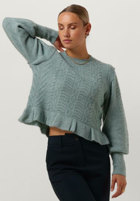 Y.A.S. Pull YASTUMALI LS KNIT PULLOVER S. en bleu - large
