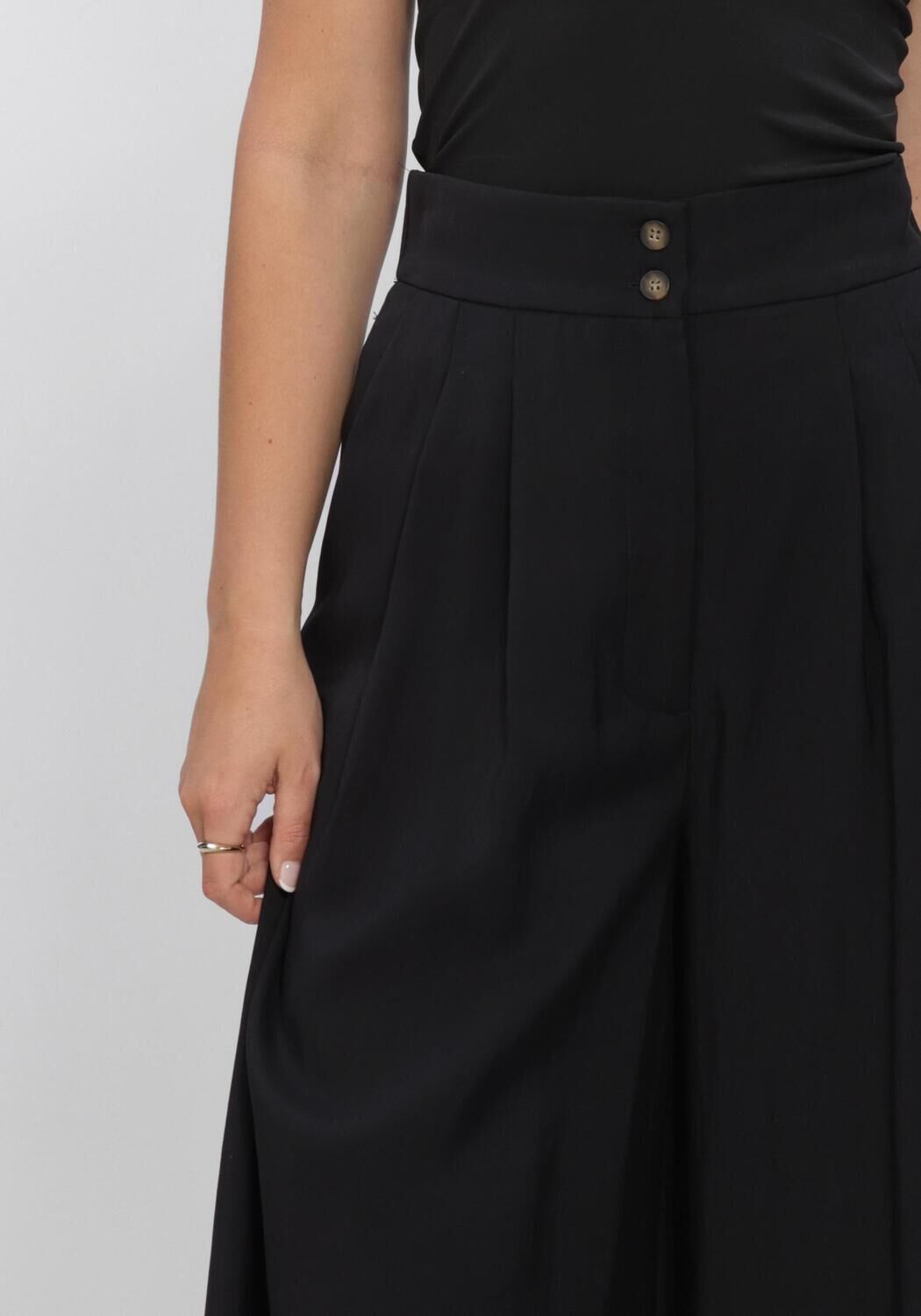 Zwarte WITHBLACK Broeken/jumpsuits WBLMARITSA HW WIDE PANT - large