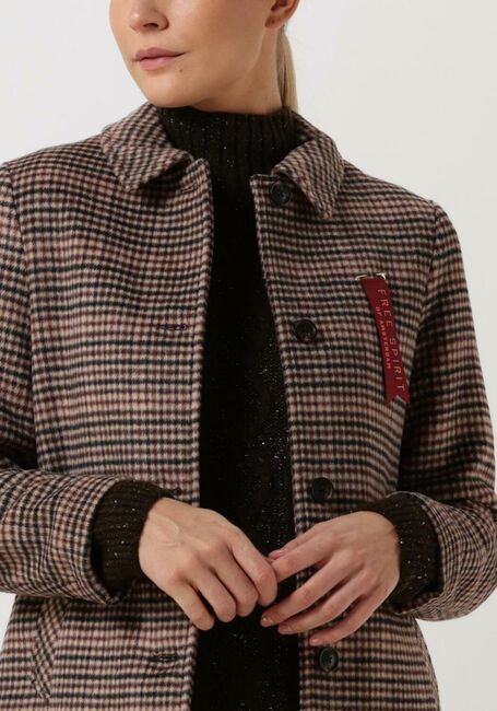 Beige SCOTCH & SODA Mantel BONDED CLASSIC WOOL-BLEND TAILORED COAT - large