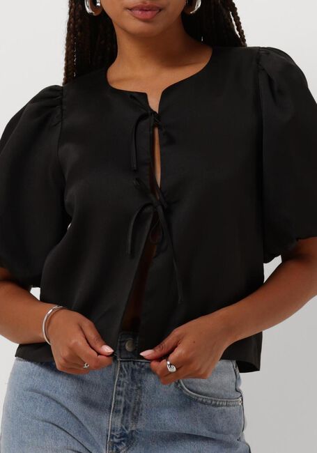 NEO NOIR ASKA DULL SATIN BLOUSE Blouses en noir - large