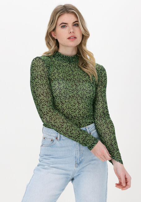 MODSTRÖM Haut ORA PRINT TOP en vert - large