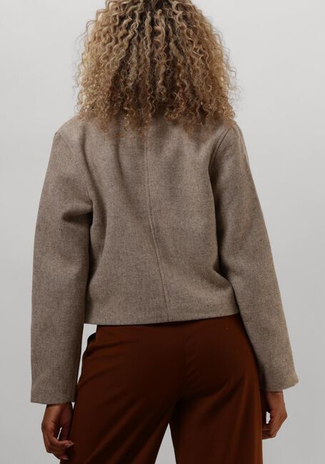 Beige MSCH COPENHAGEN Mantel MSCHBOONE JOSIA SHORT JACKET - large