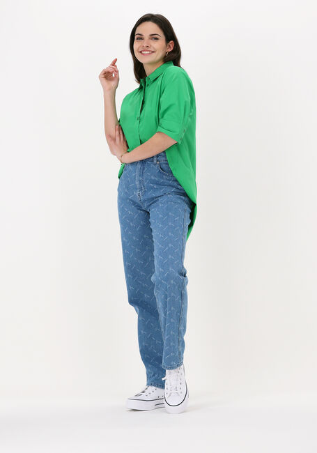 Groene GESTUZ  AVALI SS SHIRT - large