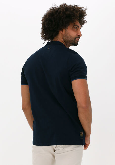 PME LEGEND Polo SHORT SLEEVE POLO STRETCH JERSEY Bleu foncé - large