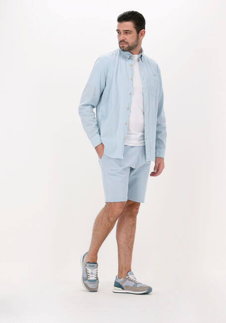 Lichtblauwe SELECTED MEN Casual overhemd SLHREGRICK-SOFT SHIRT LS W NOO - large