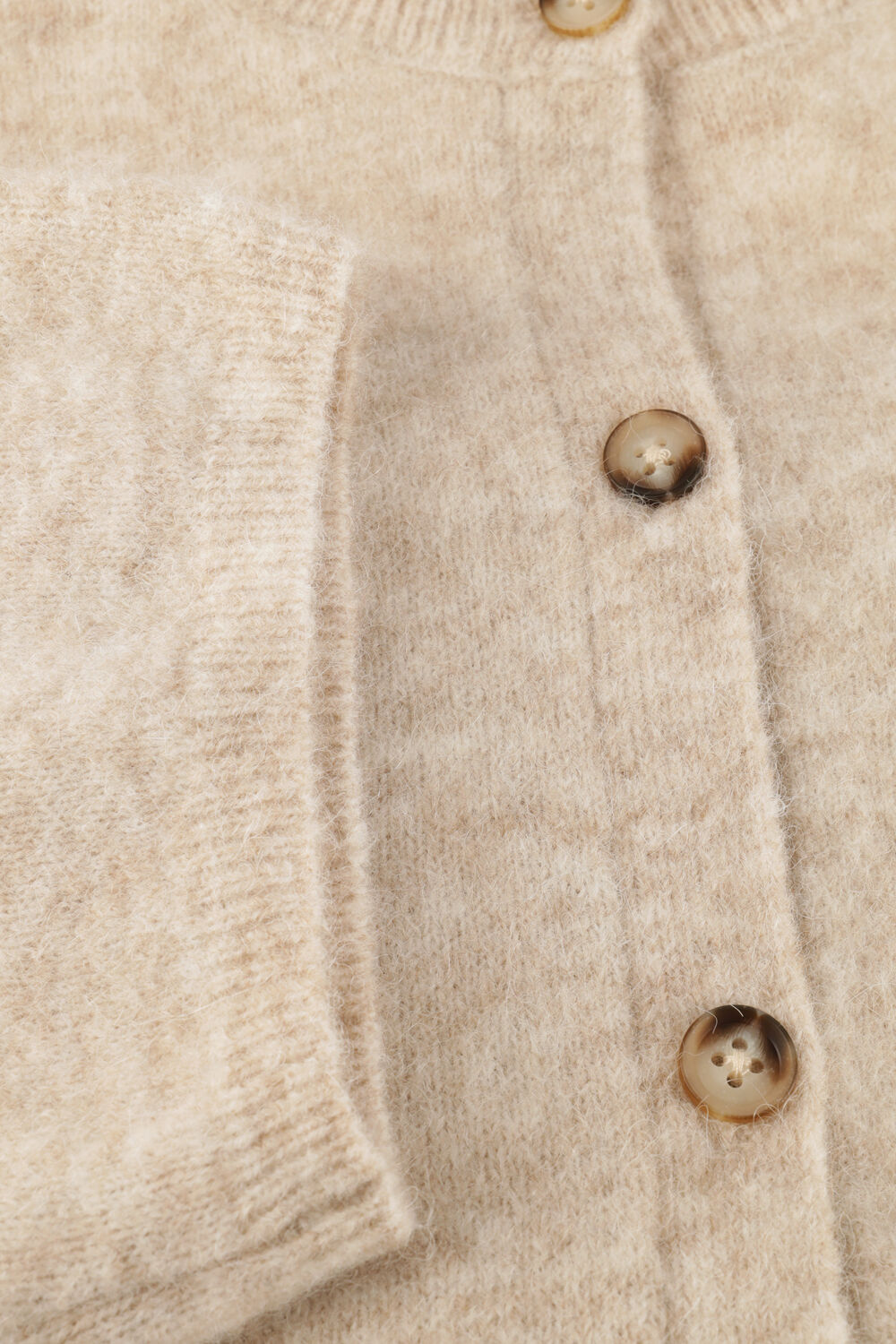 KNIT-TED Gilet MEG Sable - large