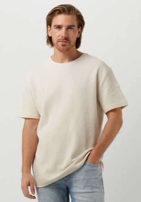 PUREWHITE T-shirt TSHIRT WITH WAFFLE STRUCTURE Blanc - large