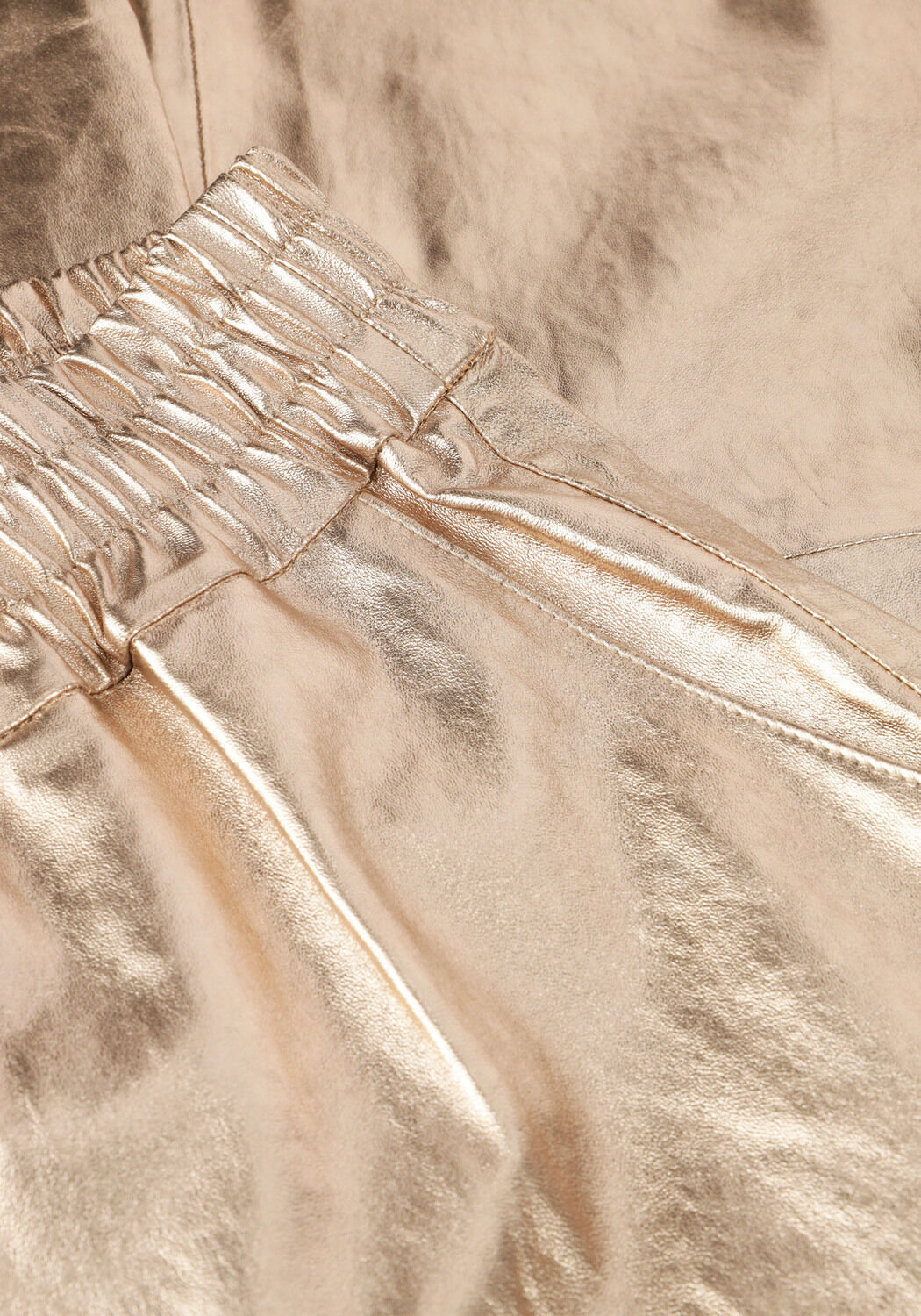 IBANA Pantalon large PHELA METALLIC M&eacute;tallique - large