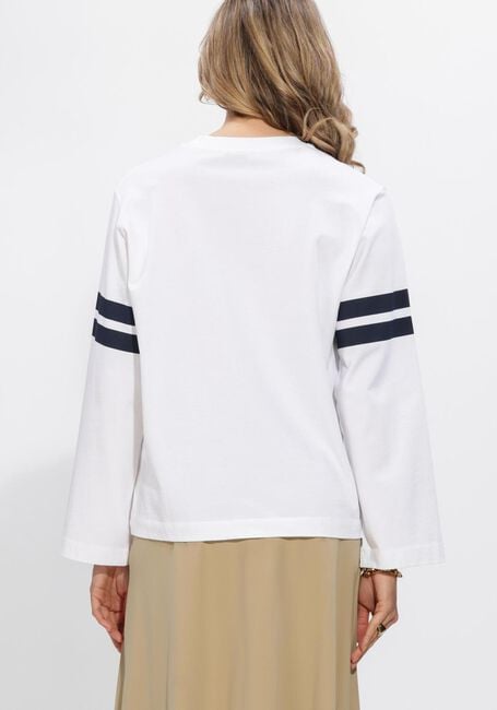 PENN & INK Chandail LONGSLEEVE PRINT en blanc - large