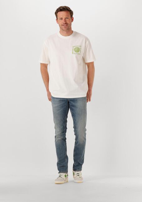 SCOTCH & SODA T-shirt RELAXED-FIT WASHED ARTWORK T-SHIRT en blanc - large