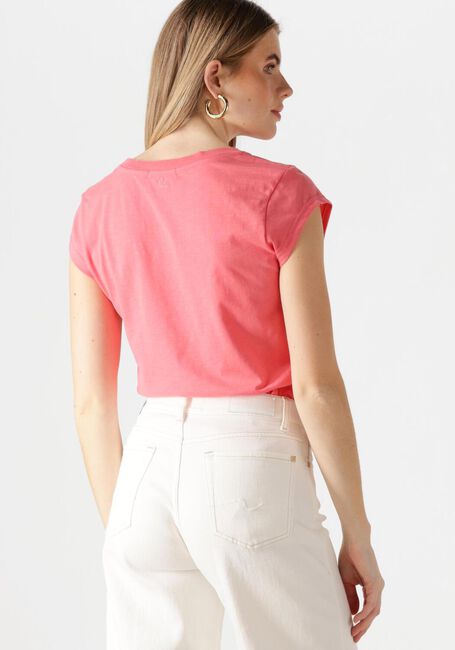 CC HEART T-shirt BASIC V-NECK T-SHIRT en rose - large