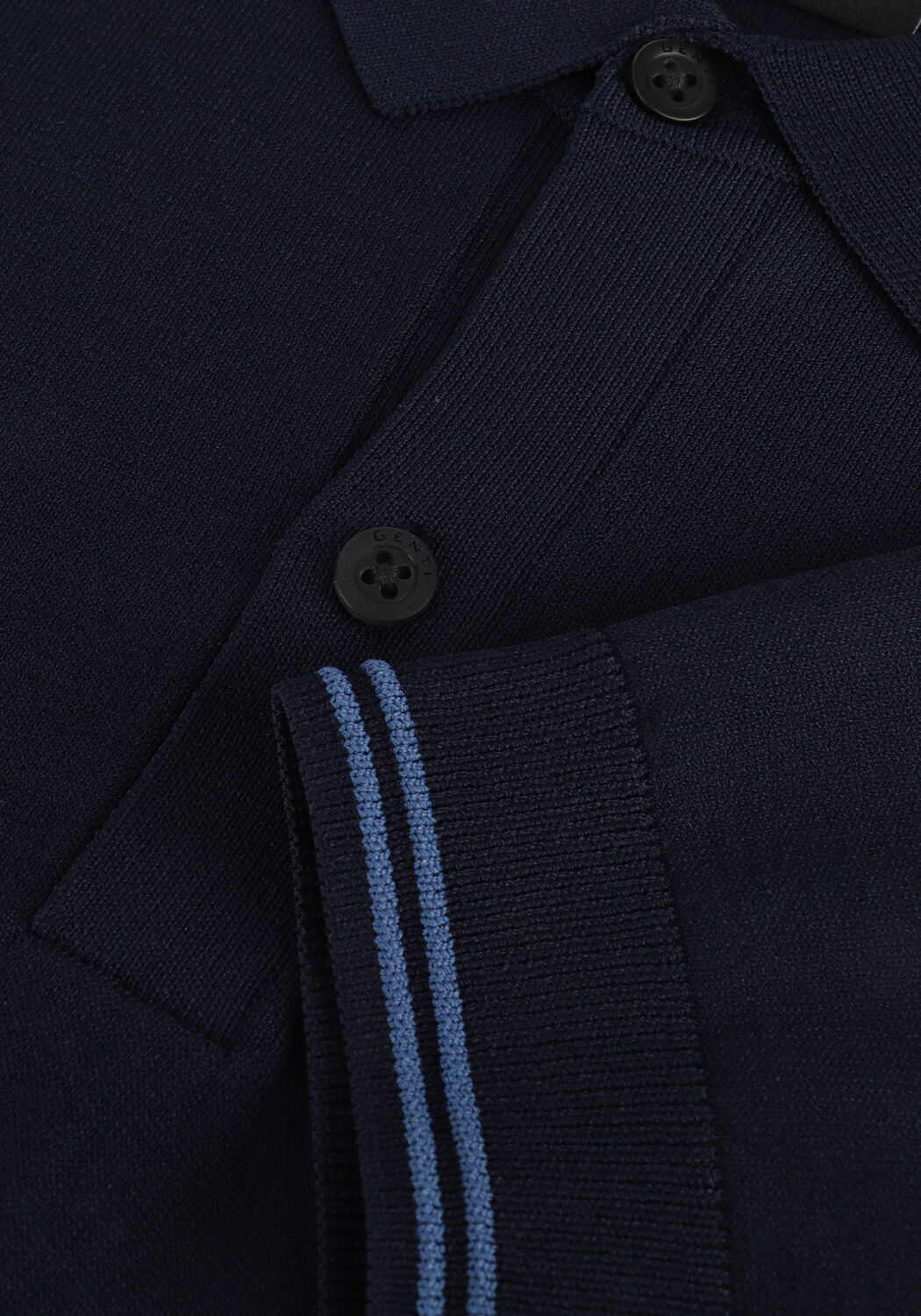 Donkerblauwe GENTI Polo K5076-1260 - large