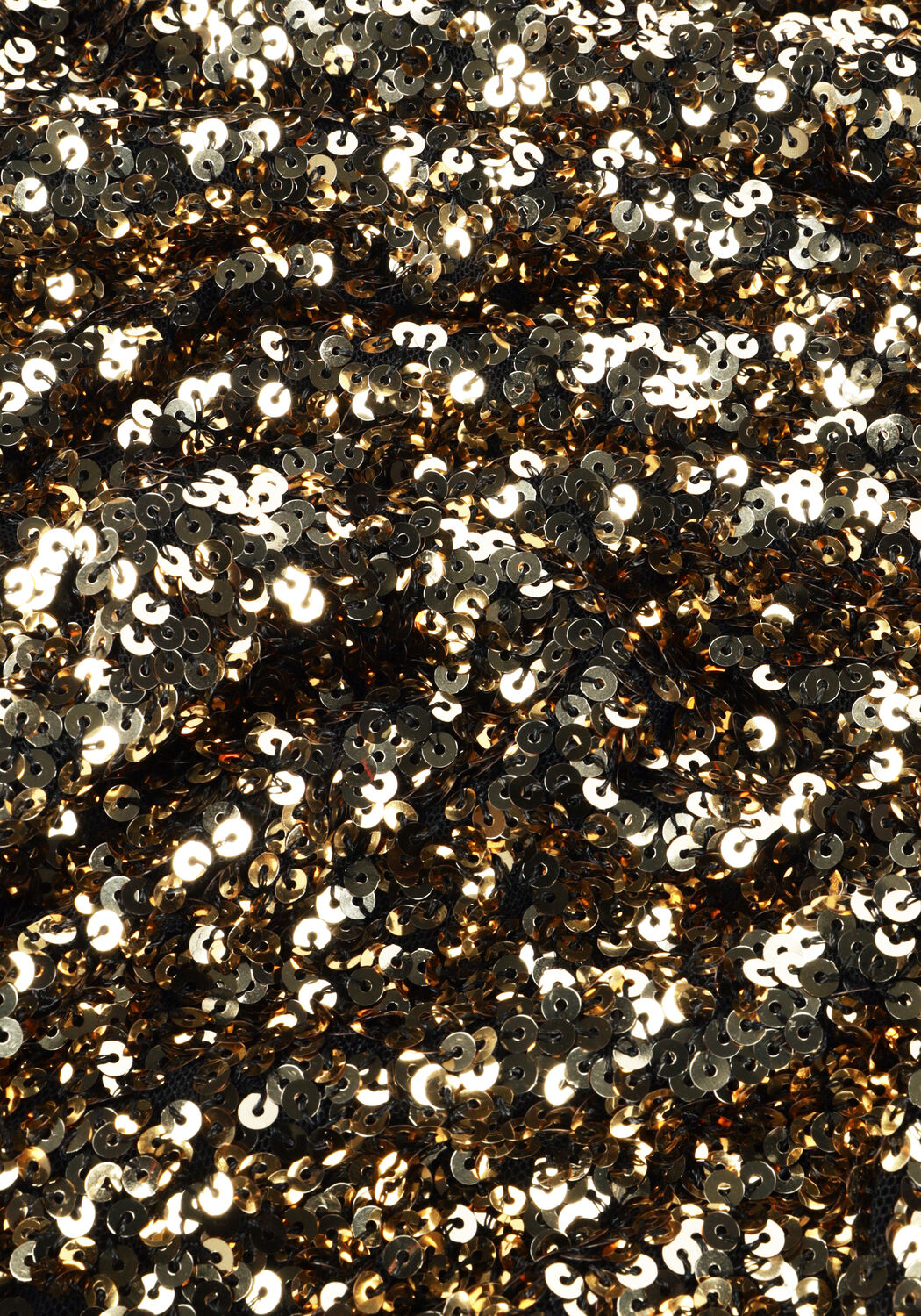 MOVES Mini robe MANALINA en or - large