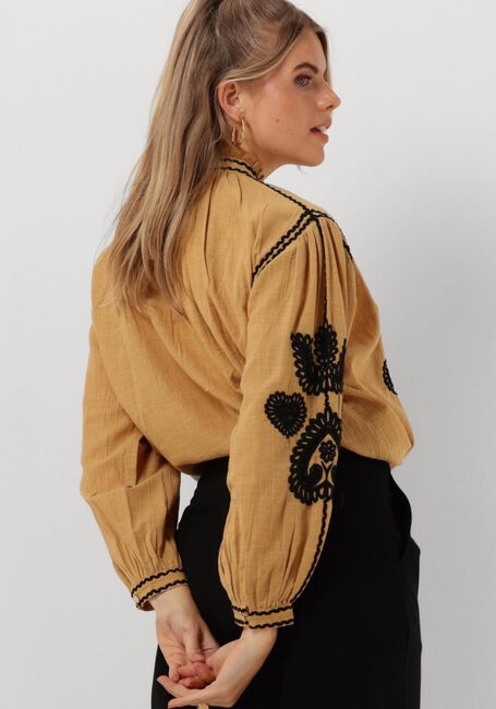 ANTIK BATIK ROBBY BLOUSE Blouses en camel - large
