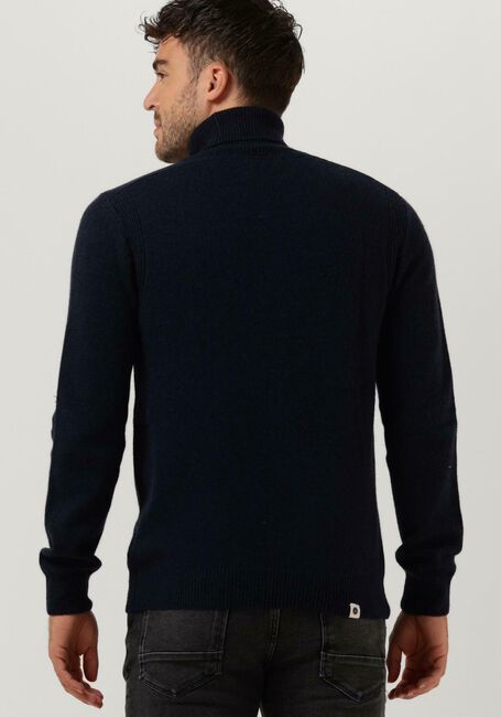 ANERKJENDT Col roulé AKNICO SOLID ROLL NECK LAMBSWOOL Bleu foncé - large