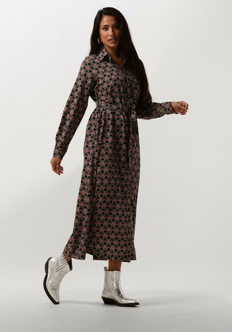 COLOURFUL REBEL Robe midi DALIA GRAPHIC FLOWER MAXI SHIRT DRESS en multicolore - large