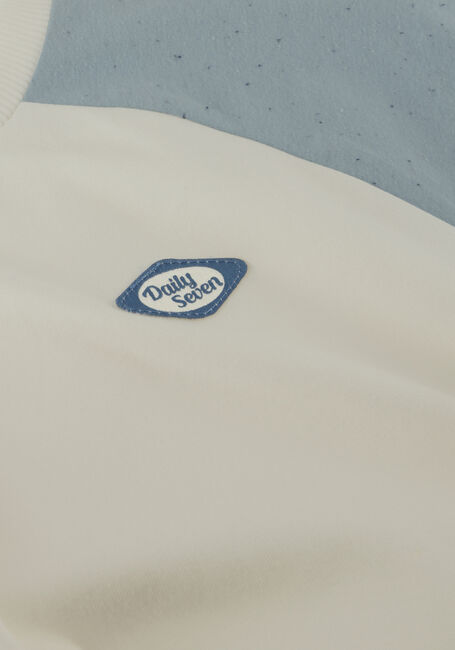 DAILY7 T-shirt T-SHIRT CONTRAST Blanc - large