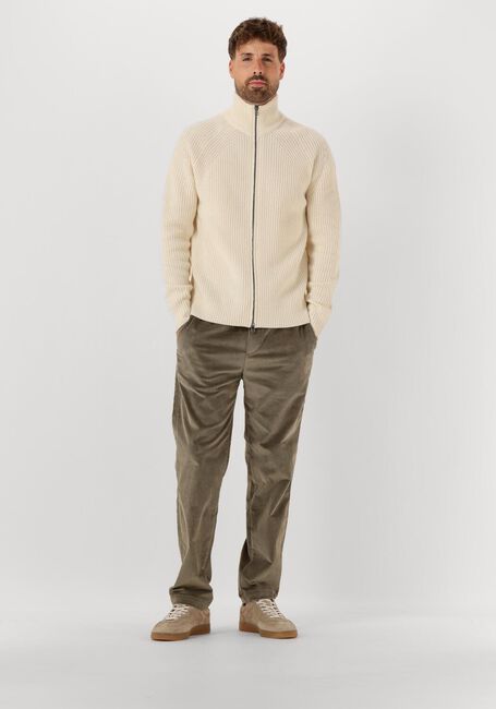 Ecru FORÉT Vest DELTA WOOL ZIP KNIT - large