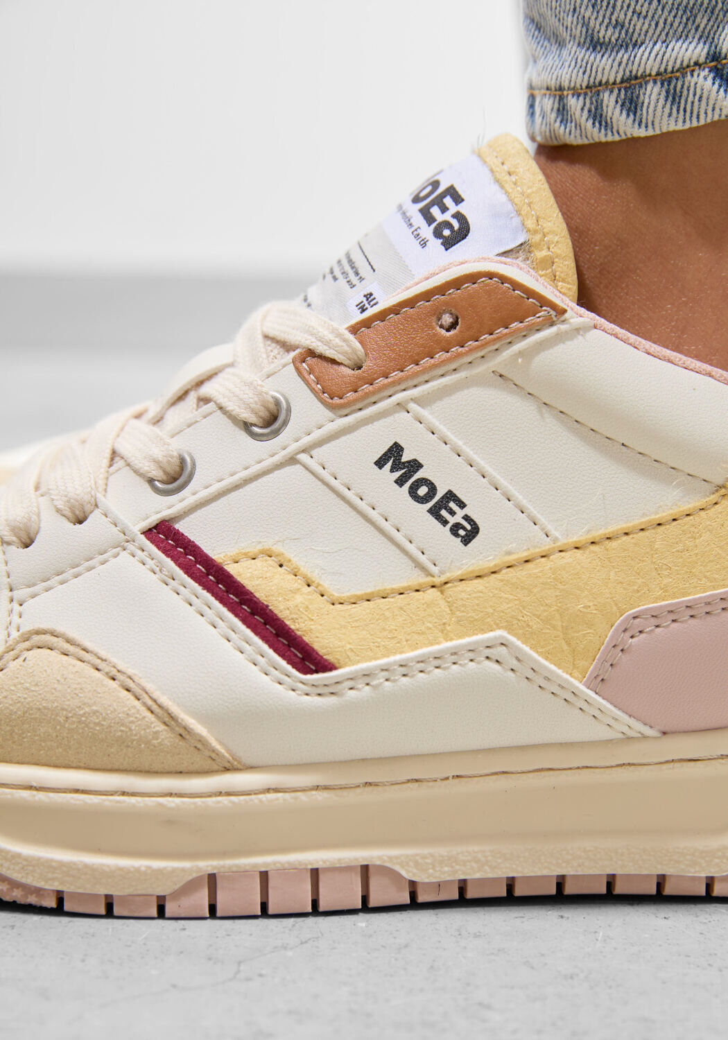 MoEa Baskets basses GEN 2 en beige - large