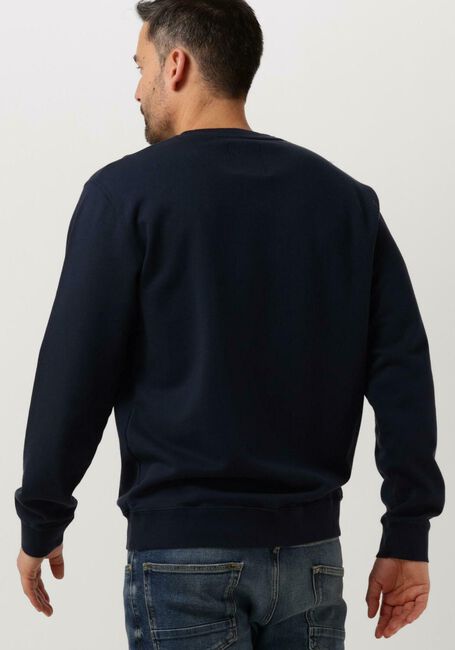 Donkerblauwe EDWIN Sweater JAPANESE SUN SWEAT - large