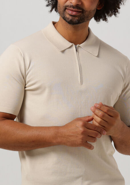 Beige TIGER OF SWEDEN Polo ORBIT SS - large