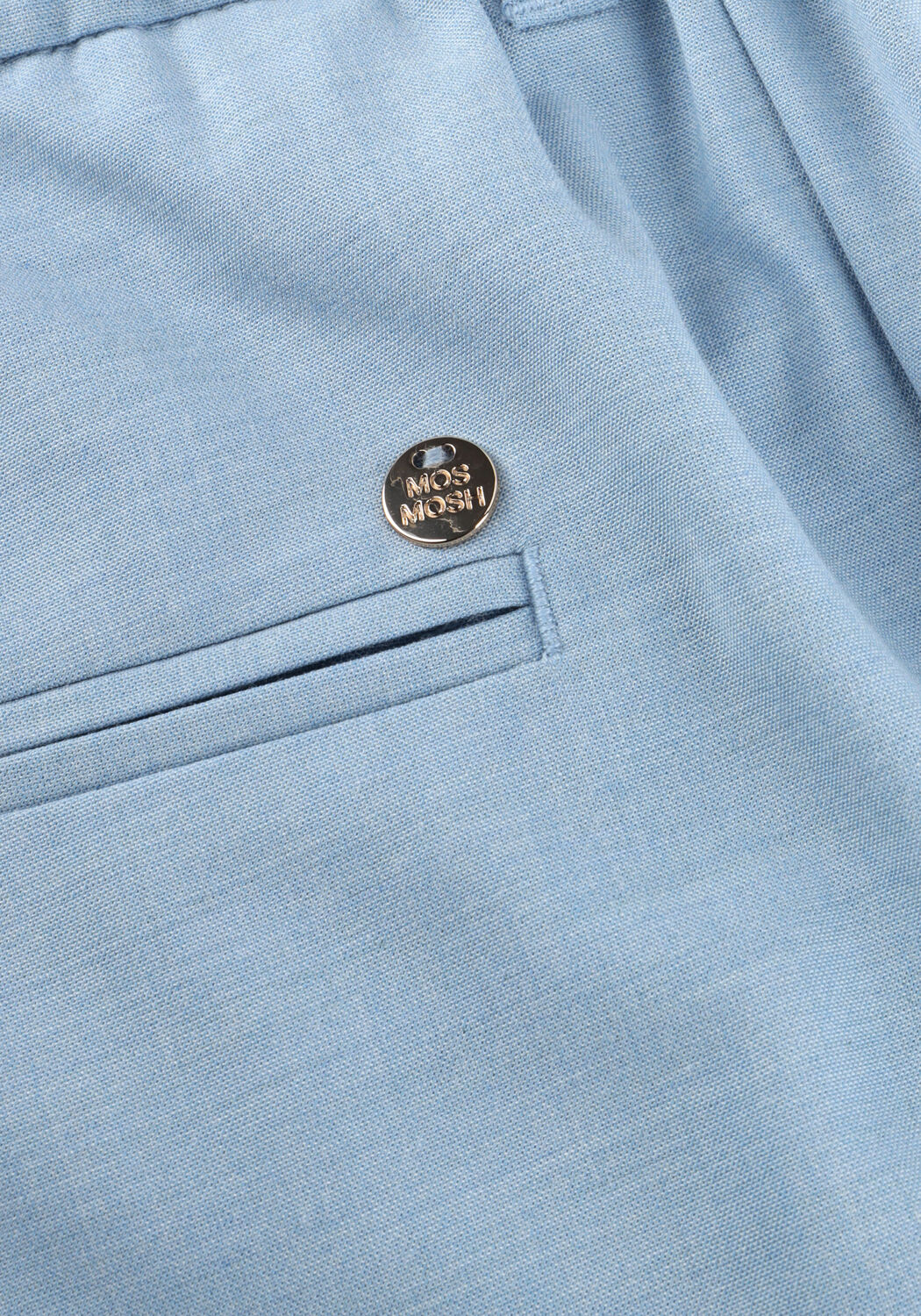 MOS MOSH Pantalon large MMBAI ROY PANT Bleu clair - large