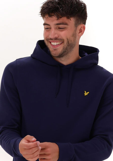 LYLE & SCOTT PULLOVER HOODIE Pulls & Gilets Bleu foncé - large