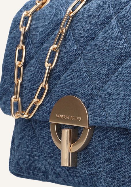 Blauwe VANESSA BRUNO Schoudertas GRAND MOON Blauwe VANESSA BRUNO Schoudertas GRAND MOON - large