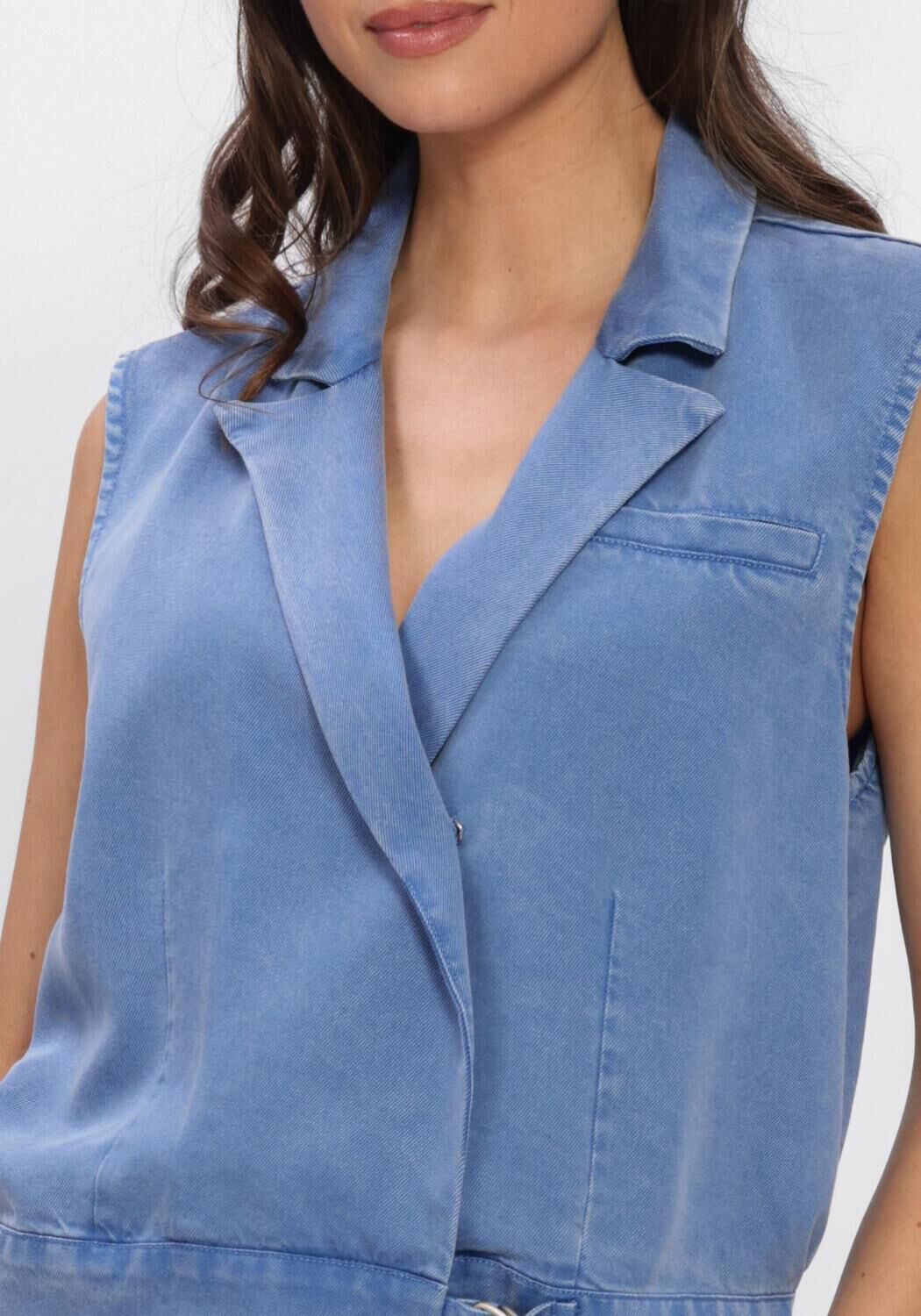 FREEBIRD DNM-TENCELL-26-1 Blazers en bleu - large