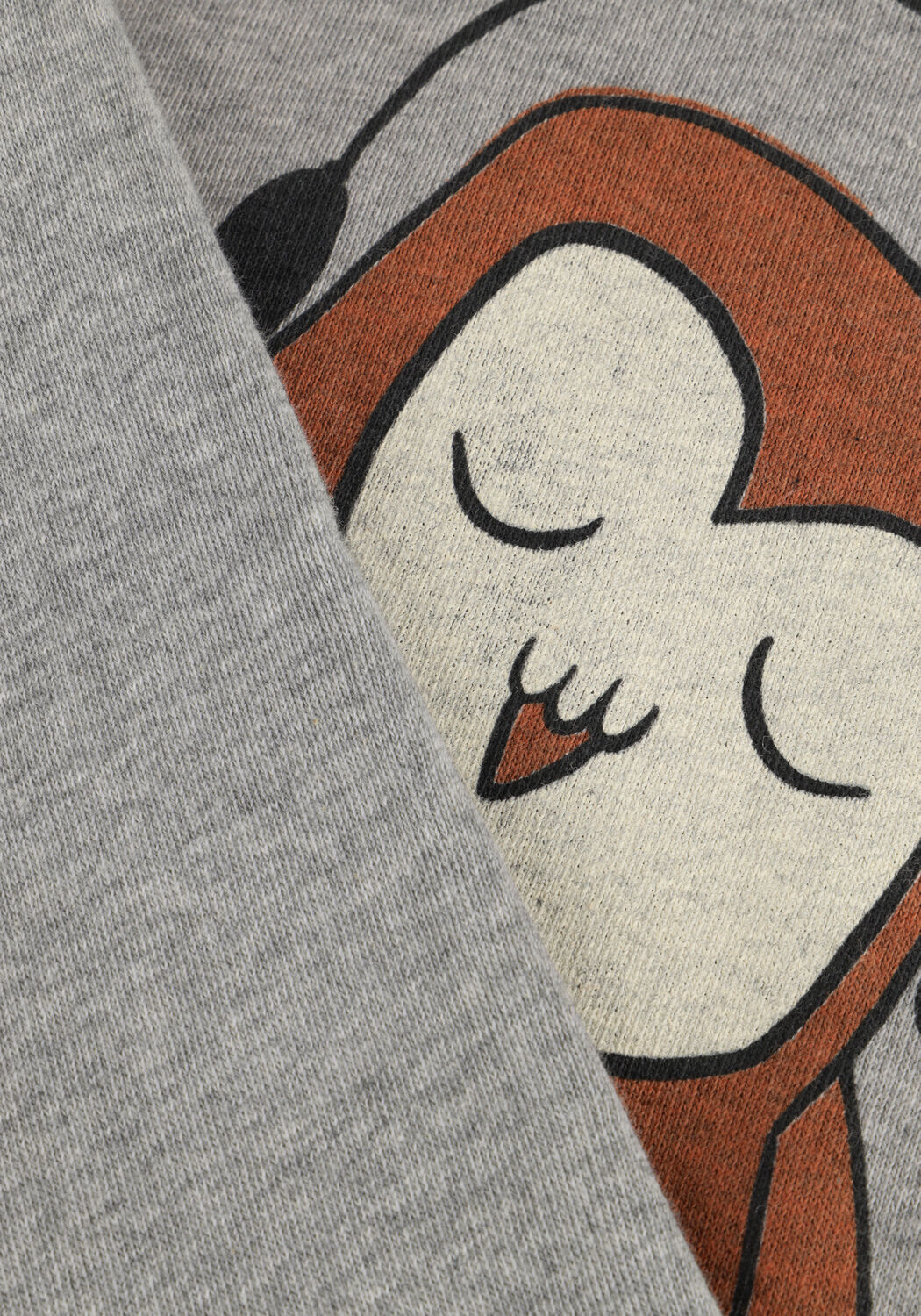 Grijze L&Ouml;TIEKIDS Sweater W24-87-26 - large