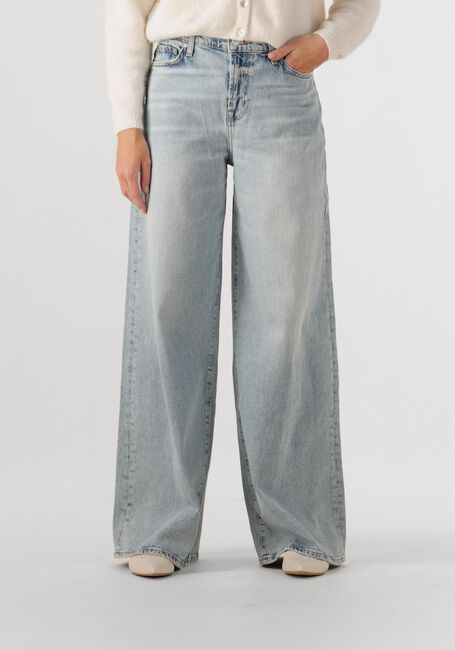 7 FOR ALL MANKIND Straight leg jeans MARIE WIDE LEG ODE TO Bleu clair - large