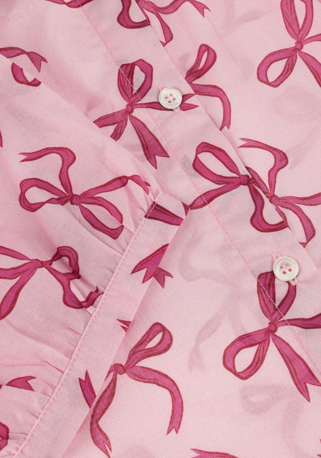 Roze CALL ME FRANKIE Mini jurk BOW DRESS - large