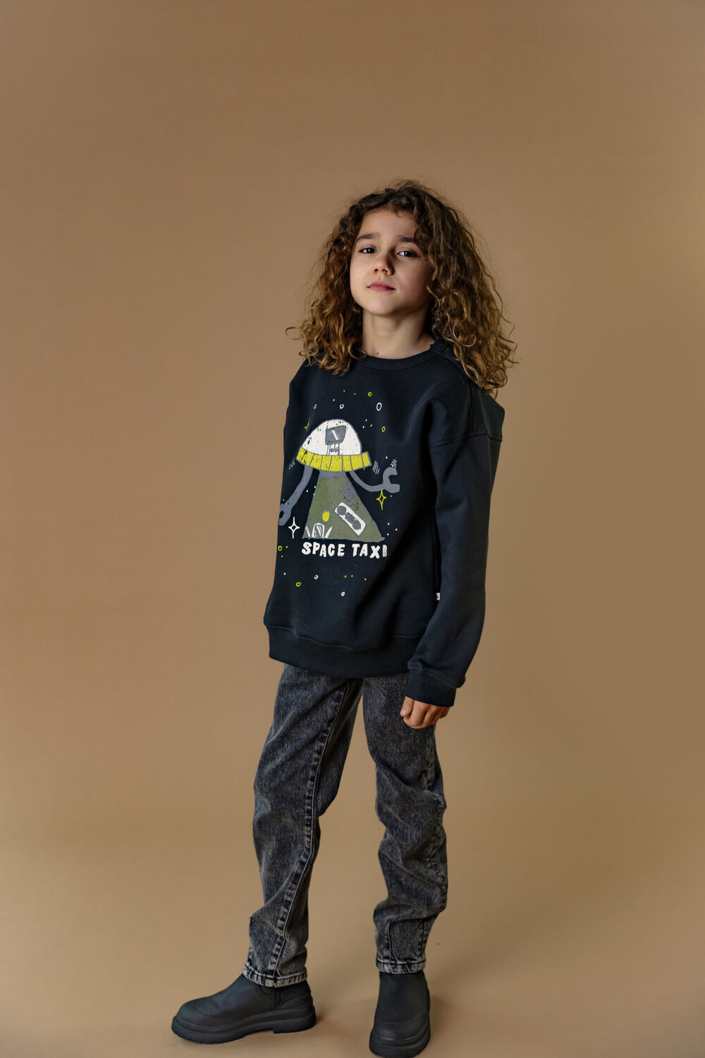 Zwarte AMMEHOELA Straight leg jeans AM.HARLEYDNM.NO2 - large