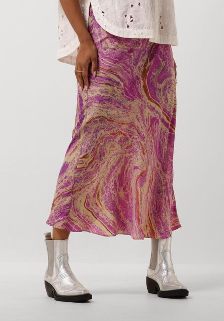 SISSEL EDELBO Jupe midi MADELLIN SKIRT en violet - large